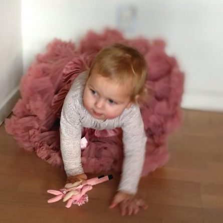 Strutskørt Gammelrosa Strutskørt Gammelrosa