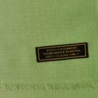 Cashmere sjal - gul-grønne farver der changerer