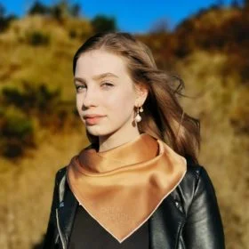 Silketørklæde – North Sand