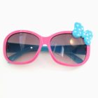 Børne solbriller   Model mini sløjfe - pink
