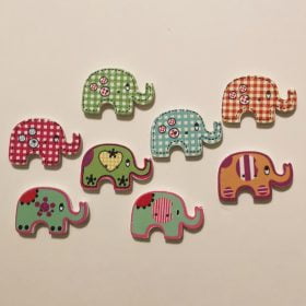 Elefantknap model min elefantven