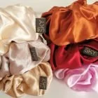Oversize silke scrunchies