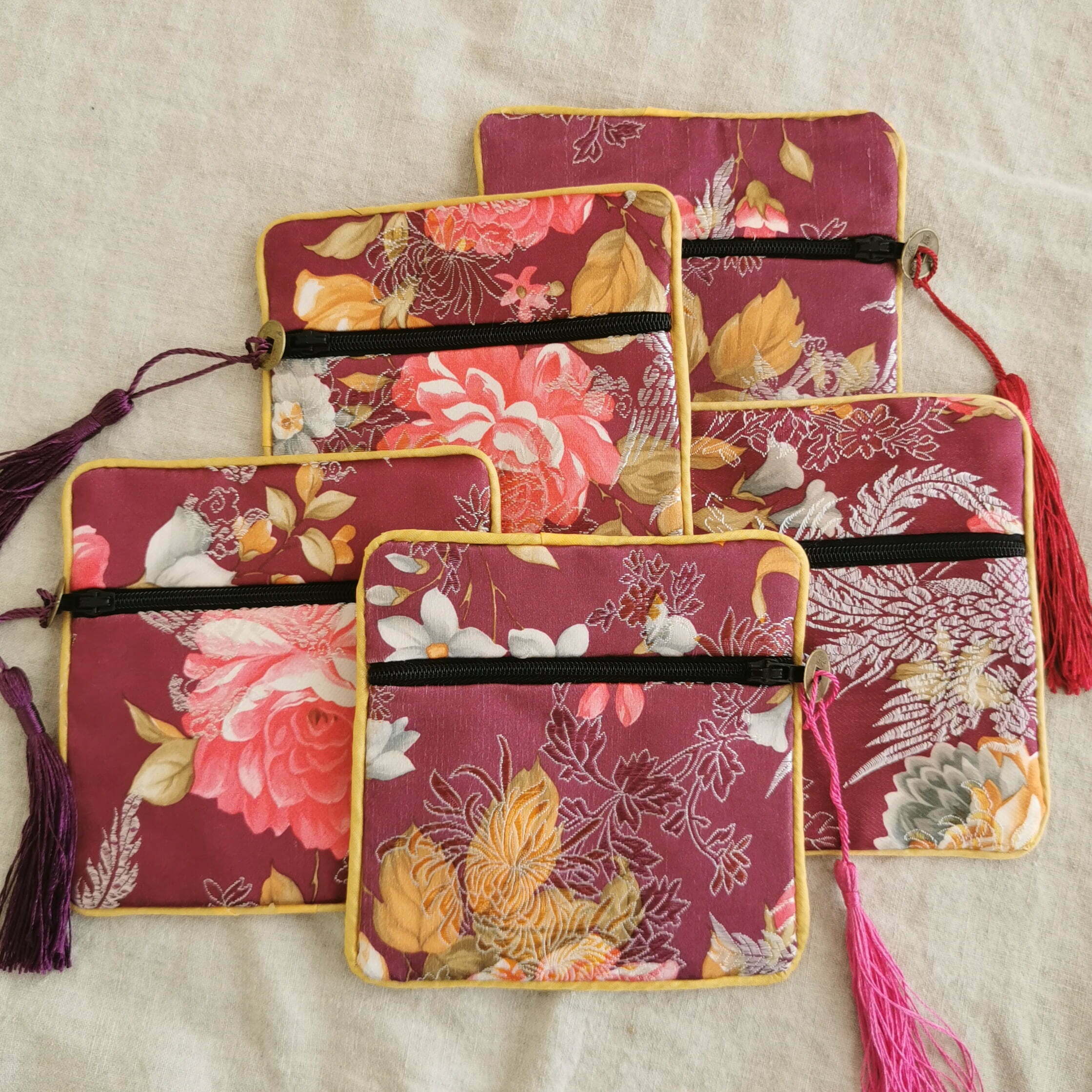 Yndig pung - bundfarve fuchsia Yndig pung - bundfarve fuchsia