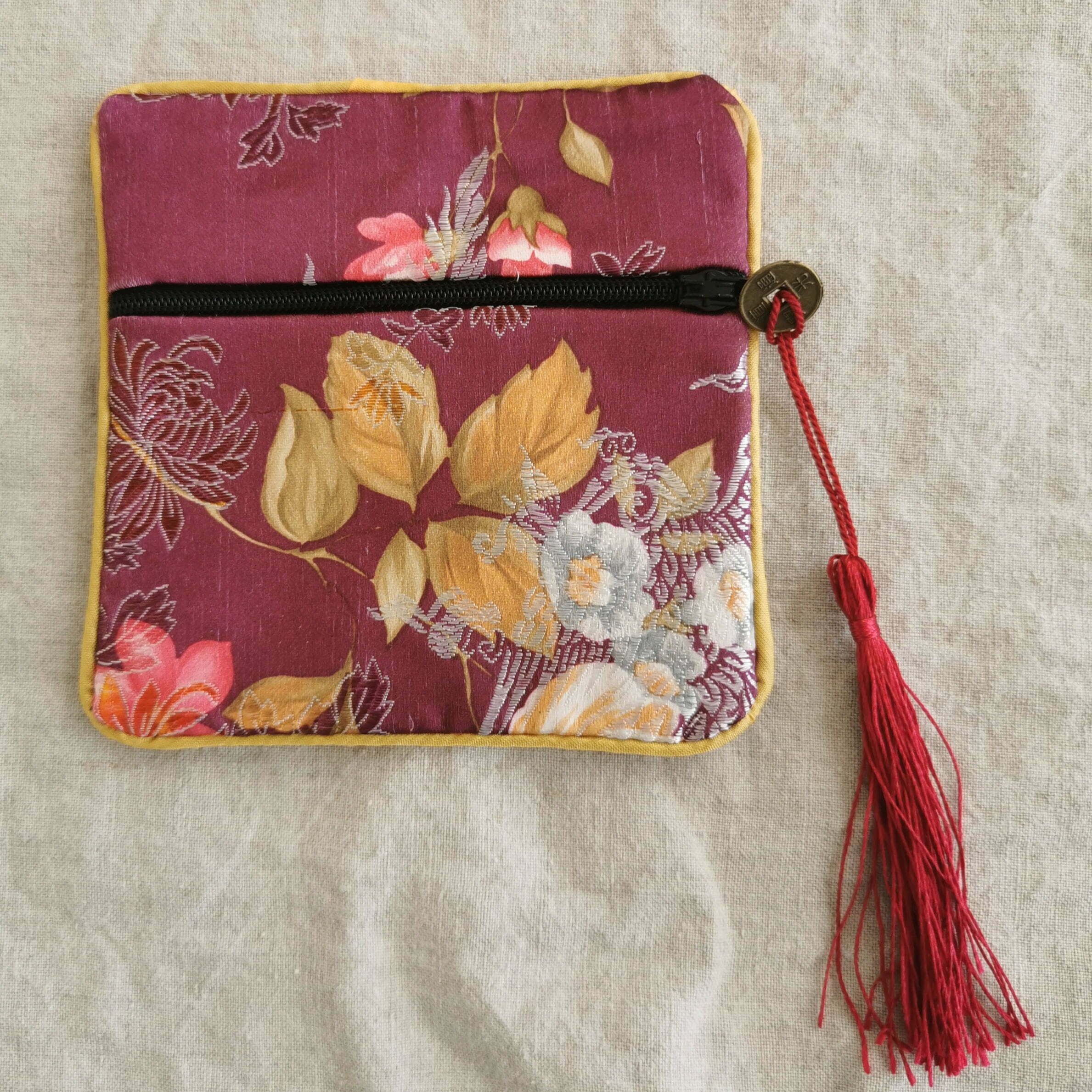 Yndig pung - bundfarve fuchsia Yndig pung - bundfarve fuchsia