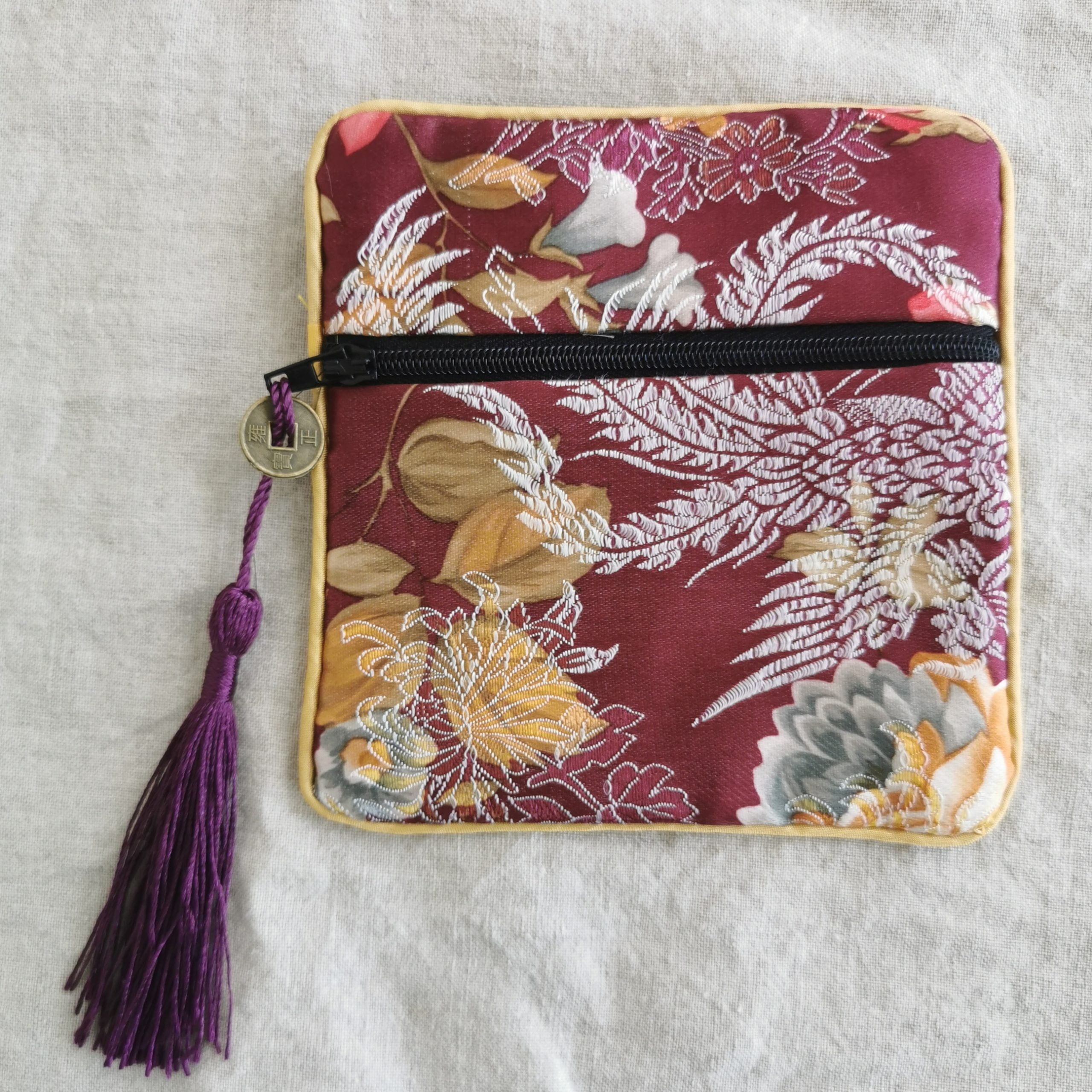 Yndig pung - bundfarve fuchsia Yndig pung - bundfarve fuchsia