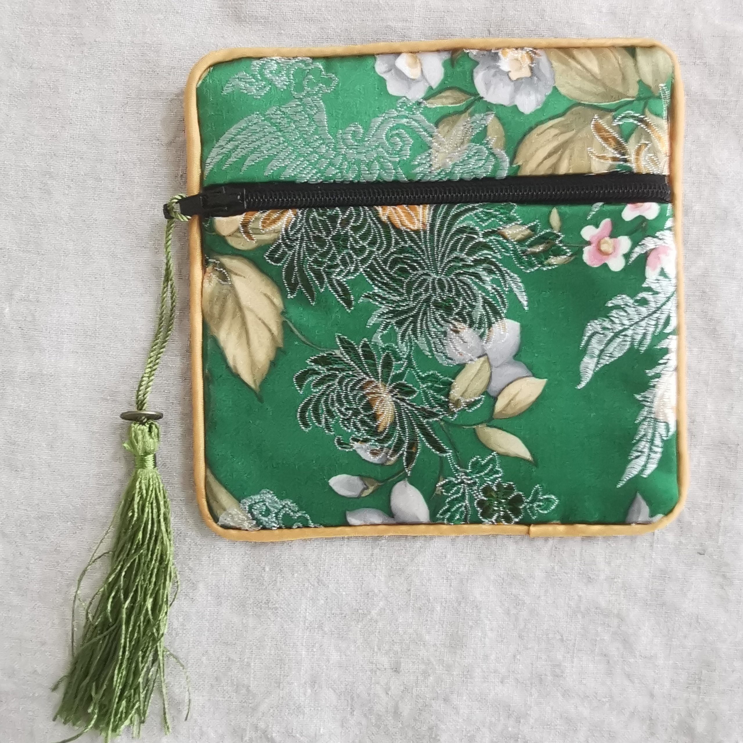 Yndig pung - bundfarve julegrøn Yndig pung - bundfarve julegrøn