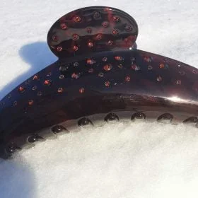 Hårklemme Veronika – model Coffee